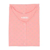 Bielizna nocna - M PODOMKA DAMSKA BEZRĘKAWNIK NA LATO FARTUCH TUNIKA DŁUGA RÓŻOWA BAWEŁNA - miniaturka - grafika 1