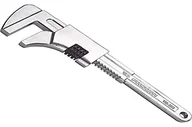 Klucze i nasadki - FACOM KLUCZ nastawny Z ZBATK 60MM 105.230 - miniaturka - grafika 1