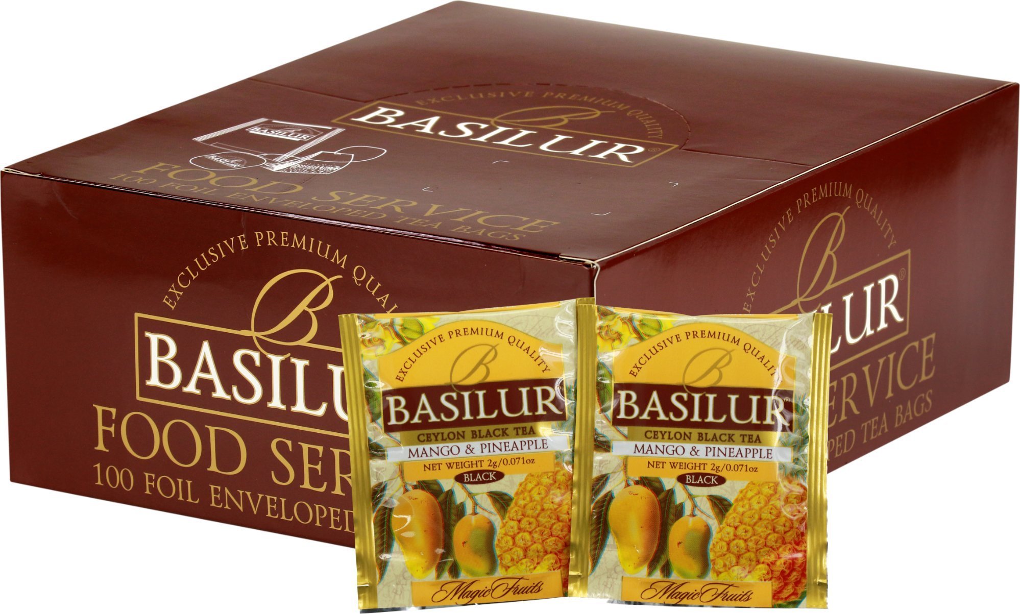 Basilur Basilur MANGO PINEAPPLE herbata HoReCa 100szt.