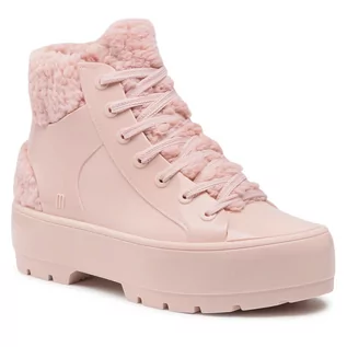 Botki damskie - Melissa Botki Fluffy Sneaker Ad 33318 Light Pink 01373 - grafika 1