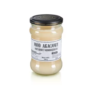 Miód akacjowy 380 g - Miód - miniaturka - grafika 1