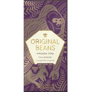 Original Beans czekolada ciemna Virunga 70% 70g - Czekolada - miniaturka - grafika 1