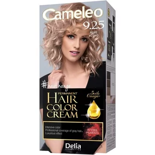 DELIA CAMELEO OMEGA Farba 9.25 różowy blond - Farby do włosów i szampony koloryzujące - miniaturka - grafika 1