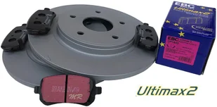 Tylne klocki Ultimax2 + tarcze hamulcowe 305mm EBC seria PREMIUM Chrysler Voyager Town Country 2008- - Tarcze hamulcowe - miniaturka - grafika 10