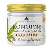 Balsamy i kremy do ciała - Masło CBD do ciała trawa cytrynowa - Galeria Konopi - miniaturka - grafika 1