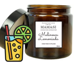 Świece - Lemoniada Malinowa Sojowa 120Ml Świeca , Świeczka - grafika 1