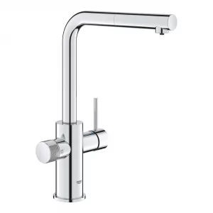 GROHE 30601000 Blue Pure Minta z wyciąganą wylewką, chrom (TYLKO SAMA BATERIA) - Baterie kuchenne - miniaturka - grafika 1