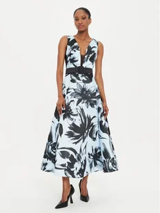 Rinascimento Sukienka wieczorowa CFC0120634003 Niebieski Regular Fit - Sukienki - miniaturka - grafika 1