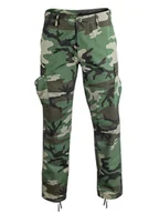 Spodnie męskie - spodnie bojówki US RANGER HOSE TYP BDU " STRAIGHT CUT " WOODLAND-XL - miniaturka - grafika 1