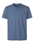 Koszulki męskie - VAUDE Męski T-shirt Mineo w paski - miniaturka - grafika 1