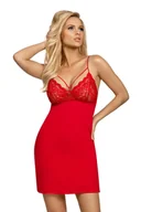 Piżamy damskie - Donna Koszulka Lulu Red Czerwony XL - miniaturka - grafika 1