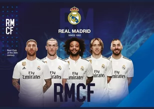 Blok rysunkowy A4 20 arkuszy Real Madrid 5 - Podobrazia, bloki, papiery - miniaturka - grafika 1