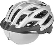 Kaski rowerowe - KED Covis Lite Kask rowerowy, silver black matt M 52-58cm 2020 Kaski miejskie i trekkingowe 11203977214 - miniaturka - grafika 1