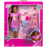 Lalki dla dziewczynek - Lalka Barbie Mattel Moja Pierwsza Barbie Lalka i akcesoria HMM67 - miniaturka - grafika 1
