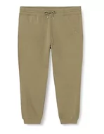 Spodenki męskie - GANT Męskie spodnie dresowe Reg Shield Sweat Pants Tonal Logo, Racing Green, L - miniaturka - grafika 1