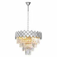 Lampy sufitowe - Żyrandol CARISMA CHROME 9xE14 ML8889 - Milagro - miniaturka - grafika 1