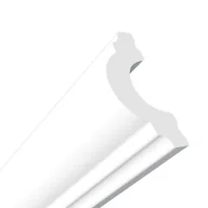 Sztukateria - Listwa ścienna dekoracyjna 200 x 3,8 x 1,8 m biały HomeMe - miniaturka - grafika 1
