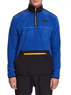 ESPRIT Męska bluza polarowa, jasnoniebieska, XXL, jasnoniebieski, XXL - Bluzy męskie - miniaturka - grafika 1