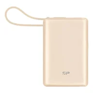 Powerbanki - Powerbank Silicon Power CP10 10000mAh PD USB-A 2xUSB-C złoty - miniaturka - grafika 1