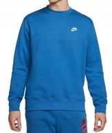 Bluzy męskie - Bluza Sportowa Męska Nike niebieska BV2662-407 r. XS - miniaturka - grafika 1