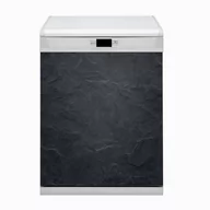Dekoracje domu - Bluedecor Dekoracyjna mata na zmywarkę Czarny marmur 60x80 - miniaturka - grafika 1