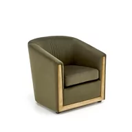 Fotele - Fotel Wypoczynkowy Enrico Zielony Halmar - miniaturka - grafika 1
