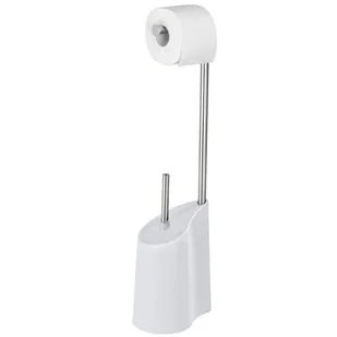 Wenko Szczotka toaletowa wolnostojące stojak HARBOR biały 4008838266816 - Akcesoria do wc - miniaturka - grafika 1