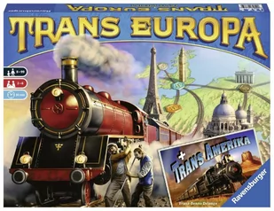 Ravensburger Trans Europa - Gry planszowe - miniaturka - grafika 1