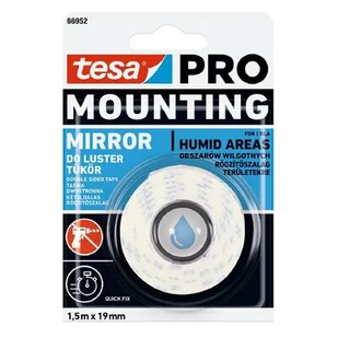 Taśma montaż.dwustr.pian.1.5m:19mm do luster (h5573204) pro - Taśmy izolacyjne i naprawcze - miniaturka - grafika 1