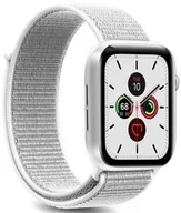 Akcesoria do smartwatchy - PURO Apple Watch Band Nylonowy pasek do Apple Watch 42 44 mm Biały - miniaturka - grafika 1