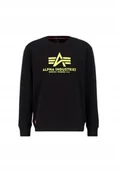 Bluzy męskie - Bluza Alpha Industries Basic Neon Print 178302NP-477 M - miniaturka - grafika 1