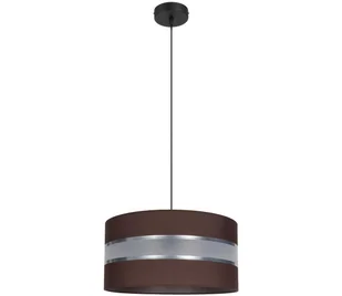 Żyrandol na lince CORAL 1xE27/60W/230V śr. 40 cm brązowy - Lampy sufitowe - miniaturka - grafika 1