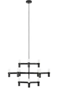 KingHome Lampa wisząca ATOMIC XCP9120-12.BLACK elegancka oprawa w kolorze czarnym XCP9120-12.BLACK - Lampy sufitowe - miniaturka - grafika 1