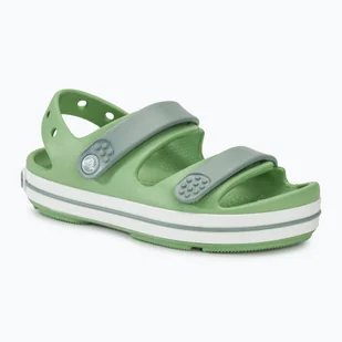 Sandały dziecięce Crocs Crocband Cruiser Kids fair green/dusty green - Pływanie - miniaturka - grafika 1