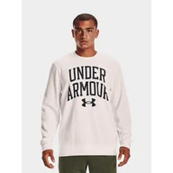 Bluzy męskie - Bluza fitness męska UNDER ARMOUR Rival Terry Crew - miniaturka - grafika 1