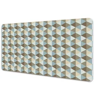 Podkładki na biurko - Podkładka mata ochrona biurka Retro iluzja 90x45cm - miniaturka - grafika 1