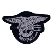 Odzież taktyczna i umundurowanie - Patch Navy Seals 70mm x 50mm - miniaturka - grafika 1