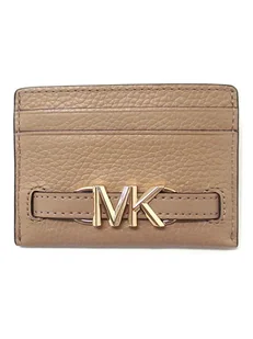 Michael Kors Skórzane etui w kolorze karmelowym na karty - 10 x 7,5 x 1 cm - Portfele - miniaturka - grafika 1