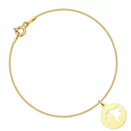 Bransoletki - MYNESS Bransoletka z pieskiem i kotkiem /1832/ - miniaturka - grafika 1