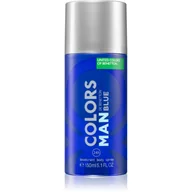 Dezodoranty i antyperspiranty męskie - Benetton Colors de Benetton Man Blue dezodorant w sprayu dla mężczyzn 150 ml - miniaturka - grafika 1