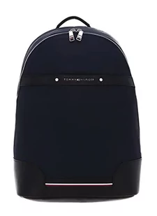 Tommy Hilfiger Męskie plecaki Th Central Repreve Bacpack, niebieski (Kosmiczny Błękit), Jeden rozmiar, Casual - Plecaki - miniaturka - grafika 1