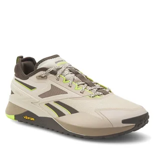 Buty na siłownię Reebok Nano X3 Adventure 100033527-W Beżowy - Buty sportowe damskie - miniaturka - grafika 1