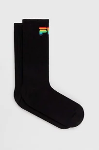 Fila skarpetki 2-pack Pride męskie kolor czarny - Skarpetki męskie - miniaturka - grafika 1