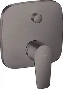 Hansgrohe Talis E Bateria wannowa podtynkowa czarny chrom szczotkowany 71745340 - Baterie podtynkowe - miniaturka - grafika 3