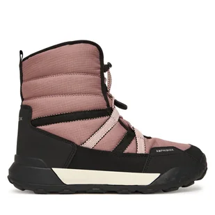 Śniegowce Geox J Trekkyup B Ab J46M7F 08V50 C8A9B D Różowy - Buty dla dziewczynek - miniaturka - grafika 1