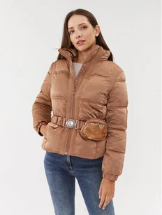 Guess Kurtka zimowa Lucia W3BL19 WEX12 Brązowy Regular Fit - Kurtki damskie - miniaturka - grafika 1
