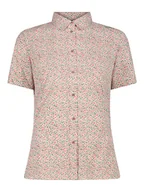 Koszulki sportowe damskie - CMP Koszula funkcyjna w kolorze kremowo-jasnoróżowym - miniaturka - grafika 1