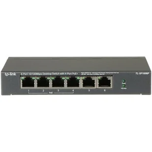 TP-Link Switch TL-SF1006P TL-SF1006P - Switche - miniaturka - grafika 1