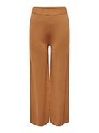 Spodnie damskie - ONLY Onlmeddi Hw Pant Cc KNT spodnie damskie, Brown Sugar, S - miniaturka - grafika 1