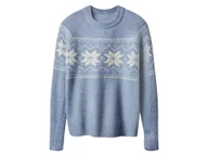 Swetry damskie - esmara® Sweter damski z domieszką wełny (Niebieski, S(36/38)) - miniaturka - grafika 1